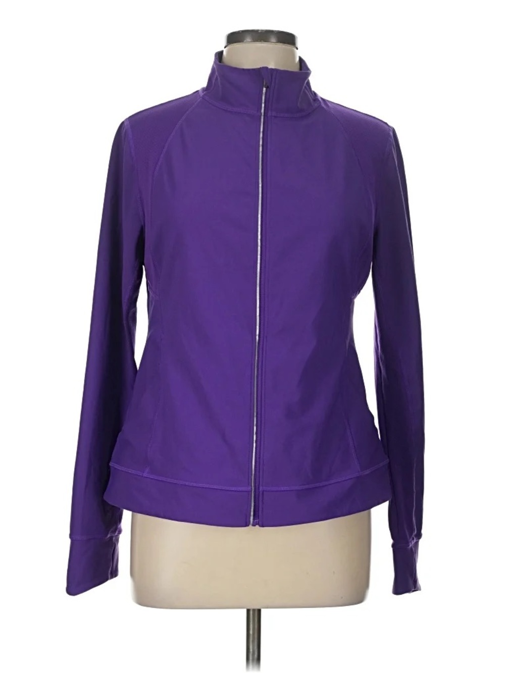 Lucy Purple Zip-Front Women's Track Jacket